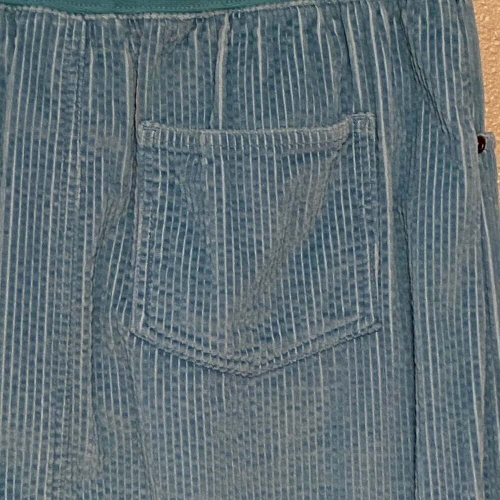 CHADWICK'S 2pc Corduroy Jacket/Skirt with Hood and pockets Teal Size L/10 - Picture 10 of 13
